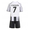 Baby Fußballbekleidung Juventus Francisco Conceicao #7 Heimtrikot 2025-26 Kurzarm (+ kurze hosen)